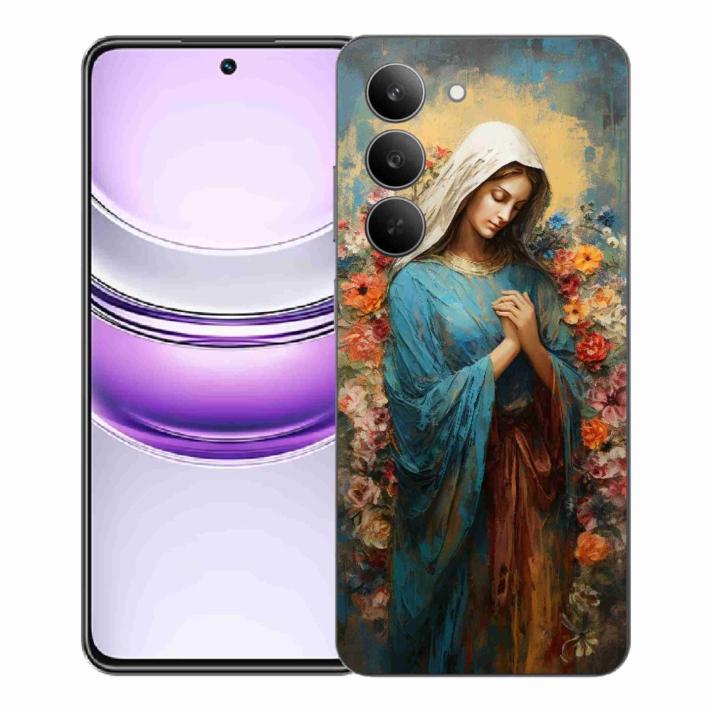 Gelový kryt mmCase na Realme 14x 5G - svatá žena