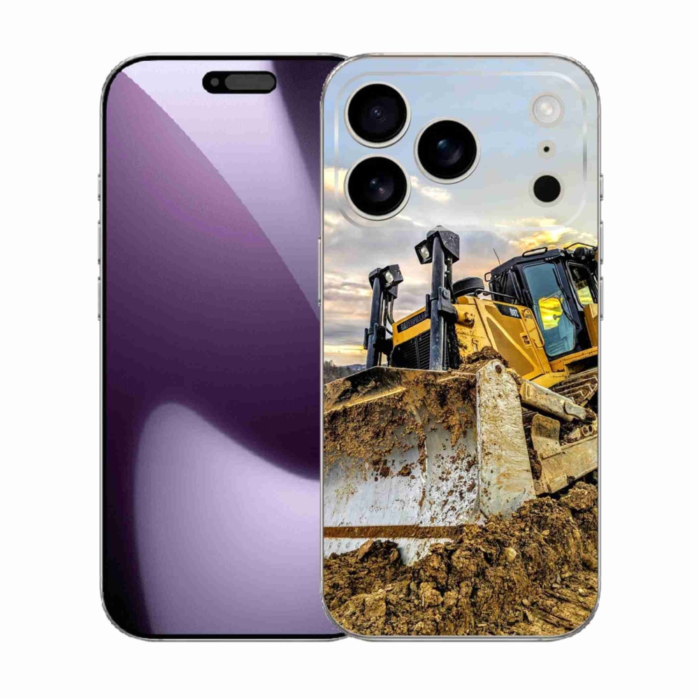 Gelový kryt mmCase na iPhone 17 Pro - bagr