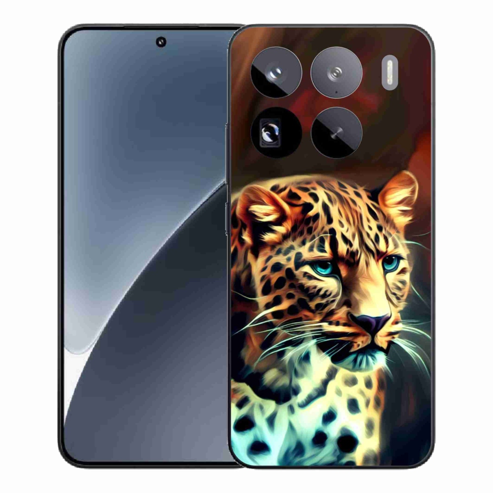 Gelový kryt mmCase na Xiaomi 15 Pro - leopard