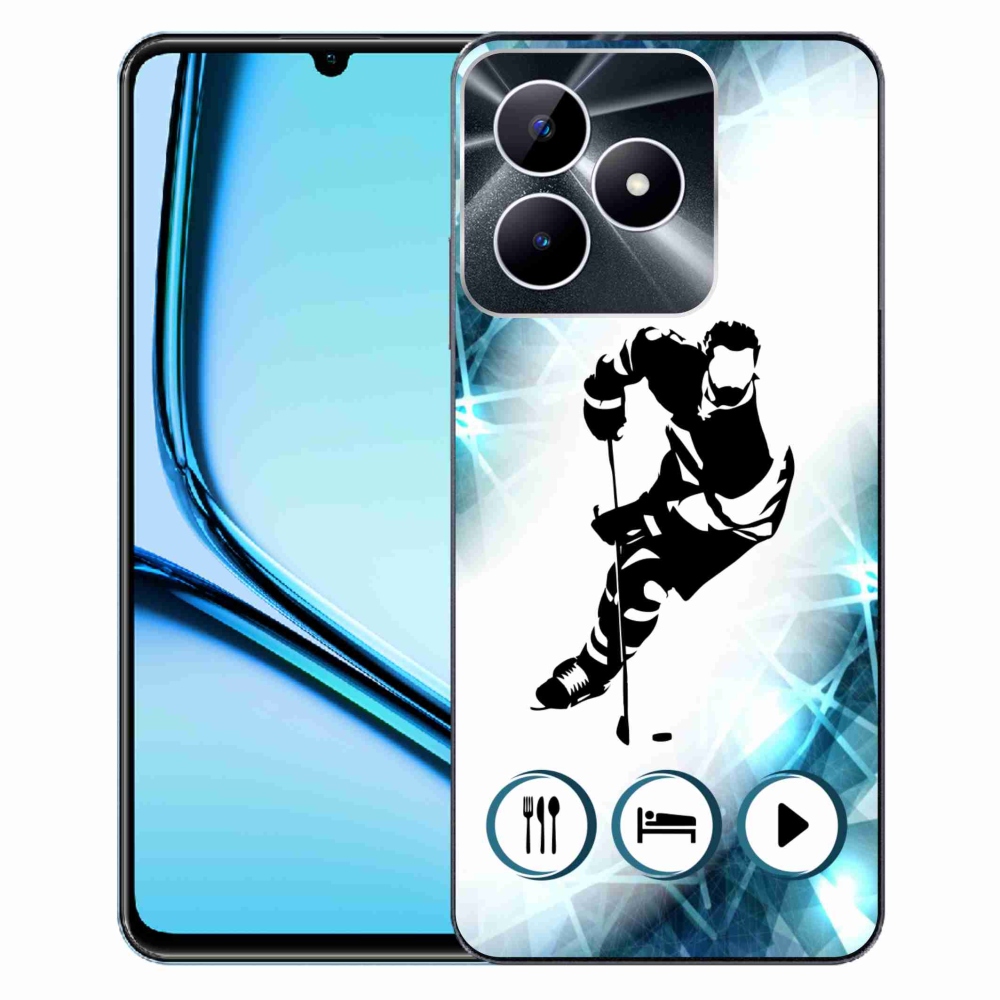 Gelový kryt mmCase na Realme Note 50 - hokej 1
