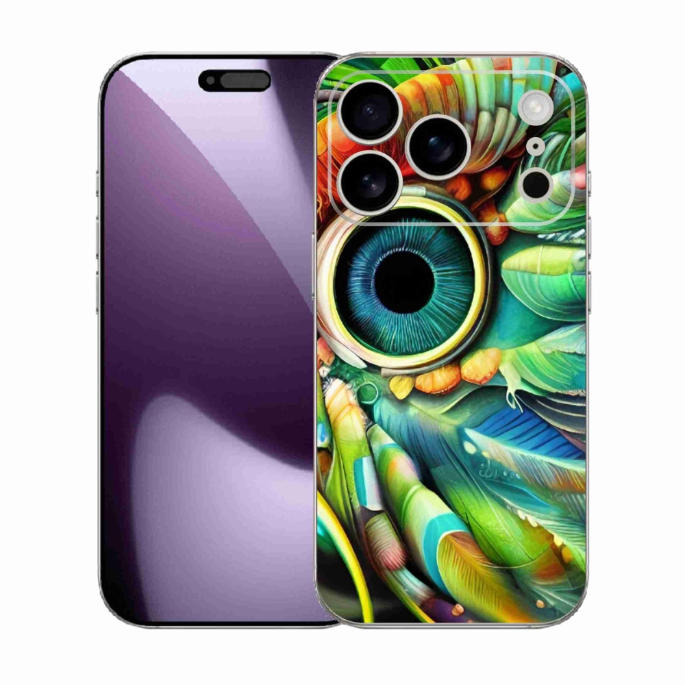 Gelový kryt mmCase na iPhone 17 Pro - abstraktní motiv 18