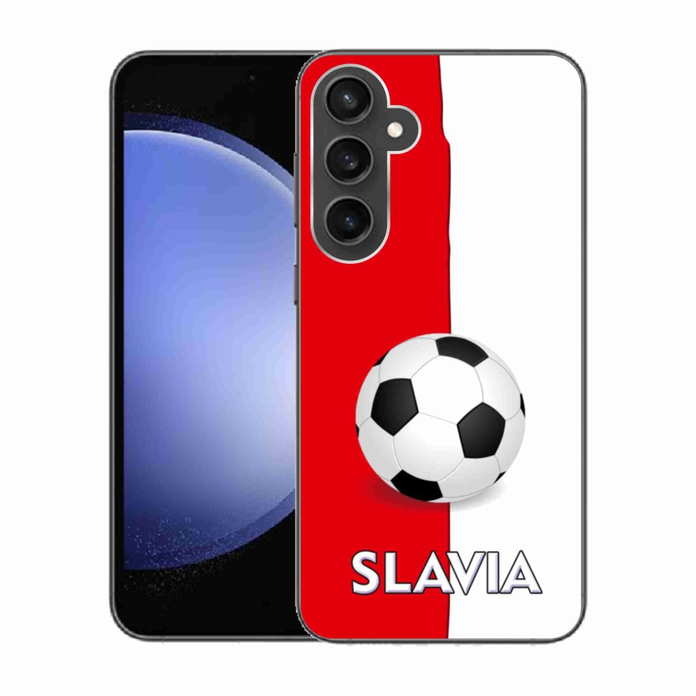 Gelový kryt mmCase na Samsung Galaxy S23 FE - fotbal 2