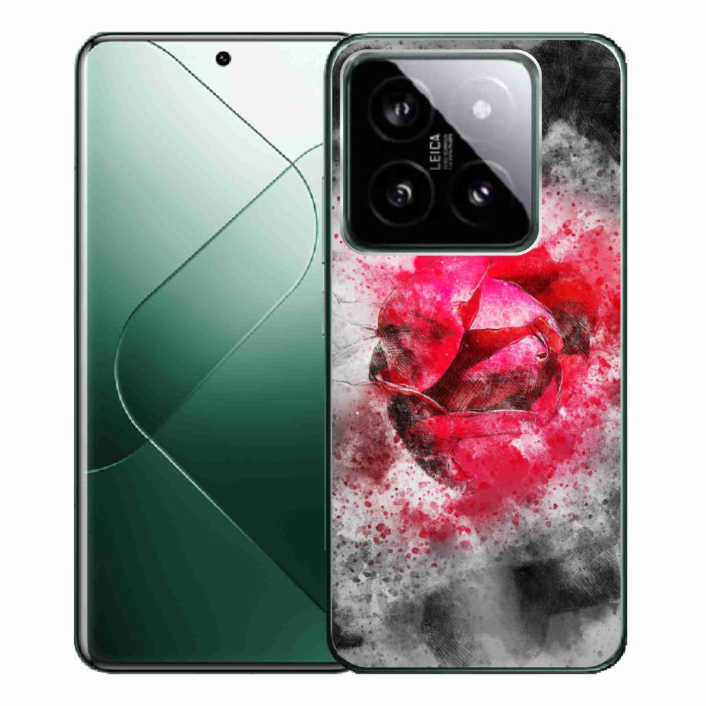 Gelový kryt mmCase na Xiaomi 14 Pro - abstrakt 9