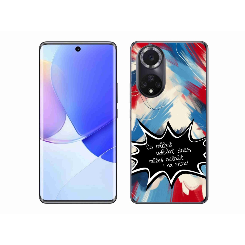 Gelový kryt mmCase na Huawei Nova 9 - vtipný text 9 černé pozadí
