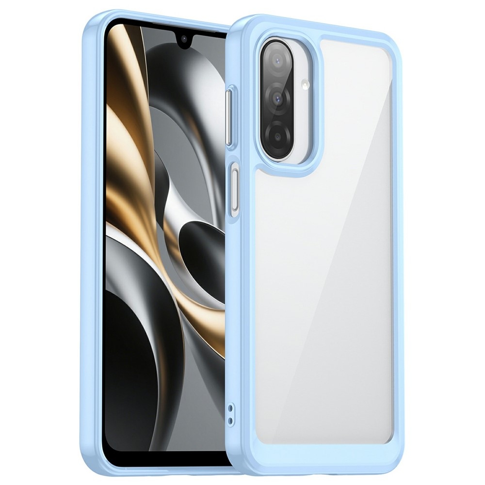 Gelový obal s pevnými zády na Samsung Galaxy A17 5G - modrý