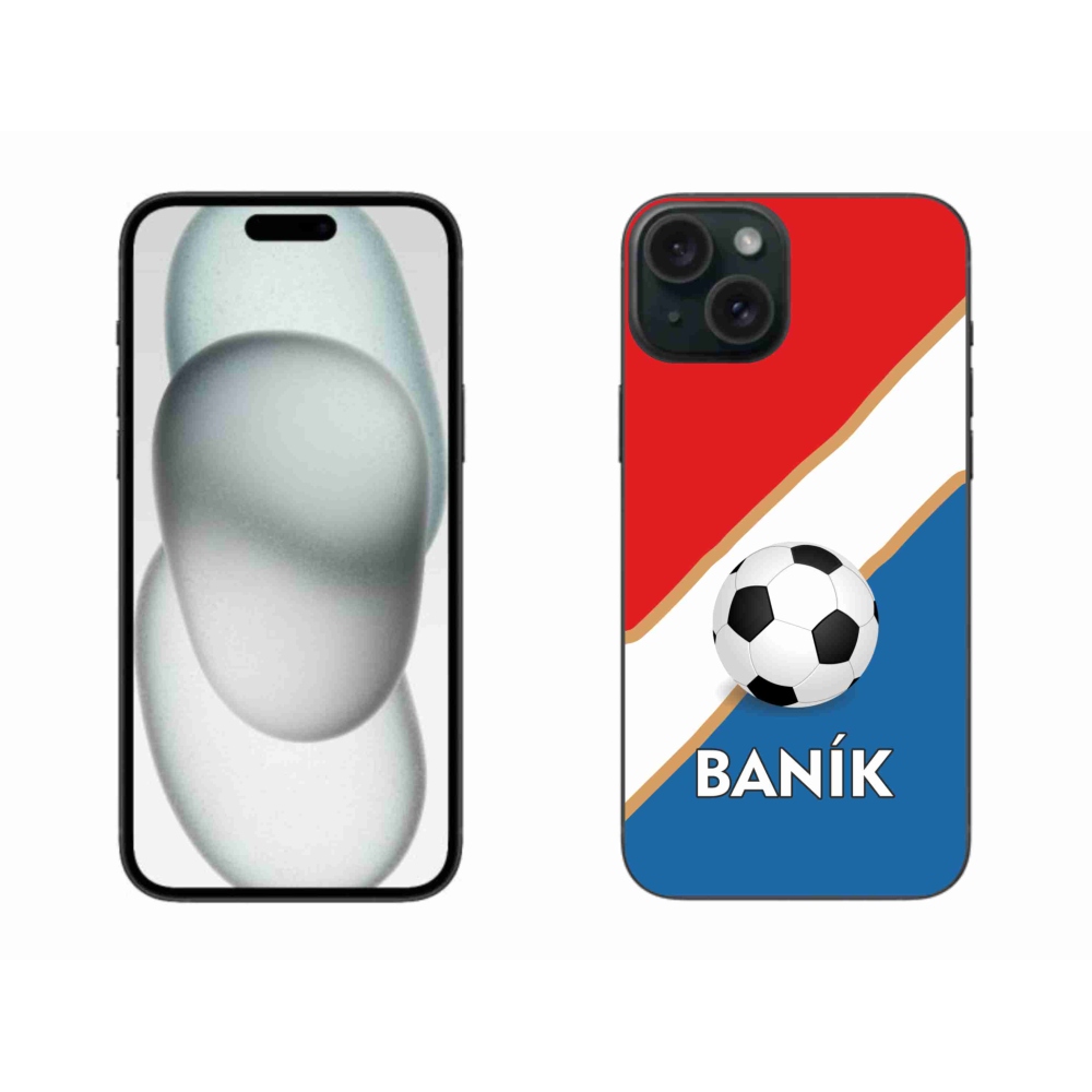 Gelový kryt mmCase na iPhone 15 Plus - Baník