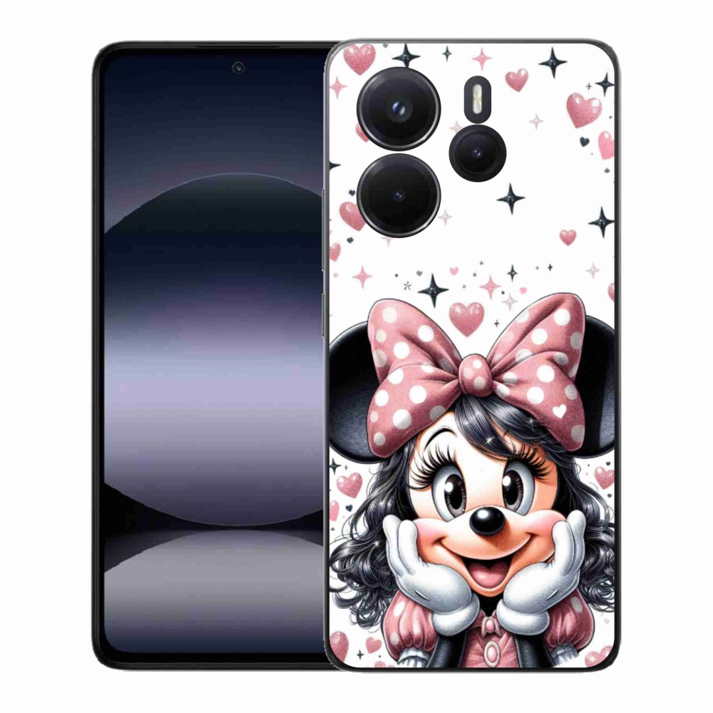 Gelový kryt mmCase na Xiaomi Redmi Note 14 - minnie