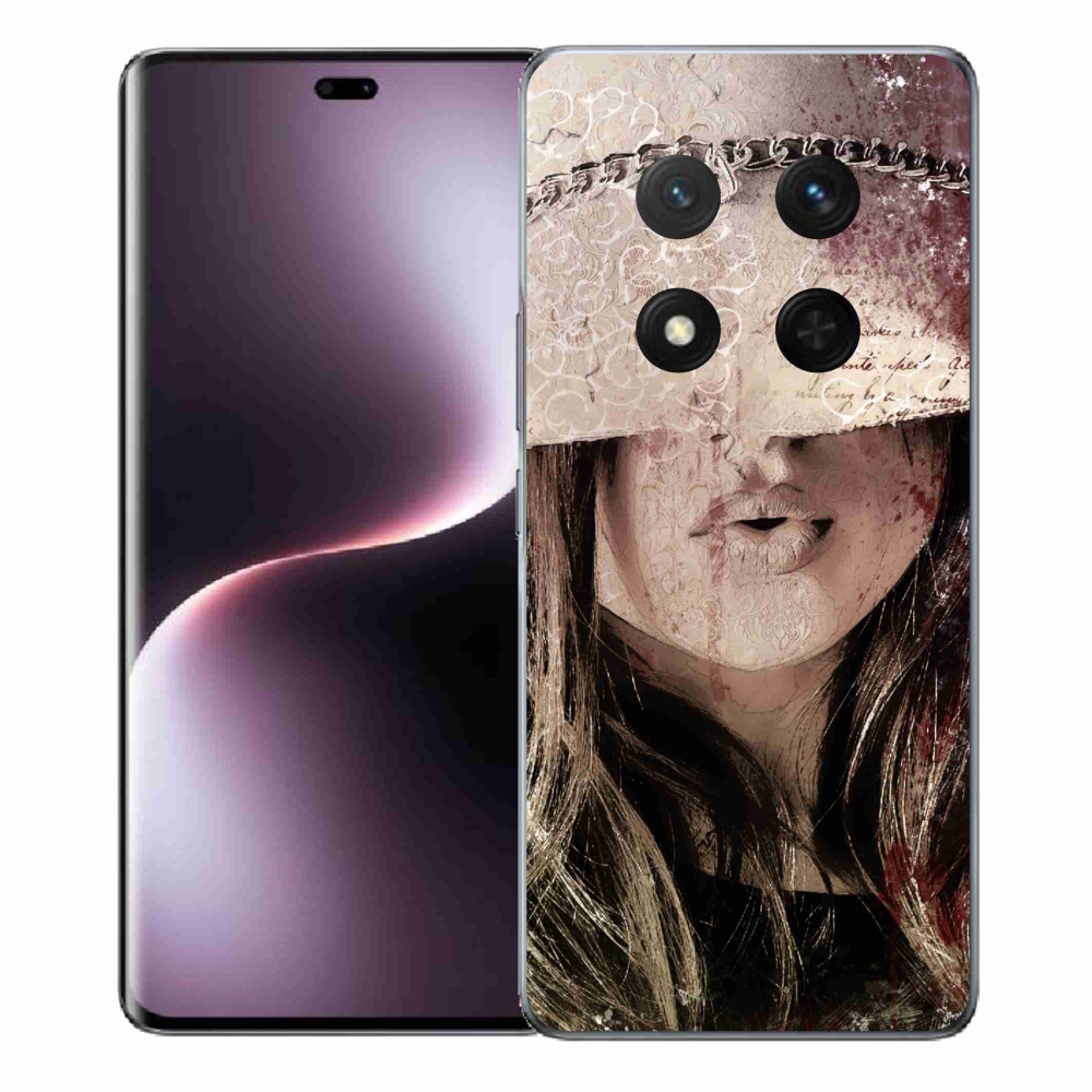 Gelový kryt mmCase na Honor Magic 7 Lite 5G - dívka