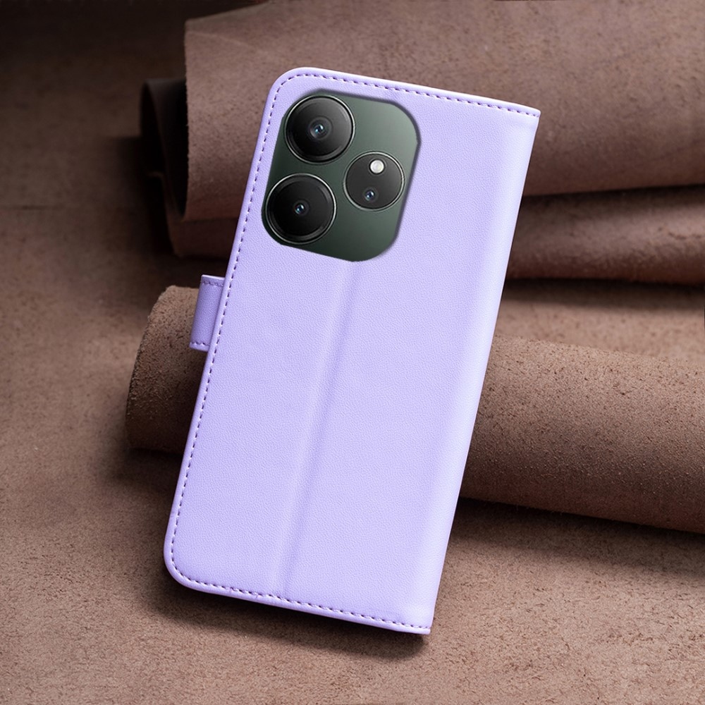 BNF knížkové pouzdro na Realme GT 6 5G/GT 6T 5G - světlefialové