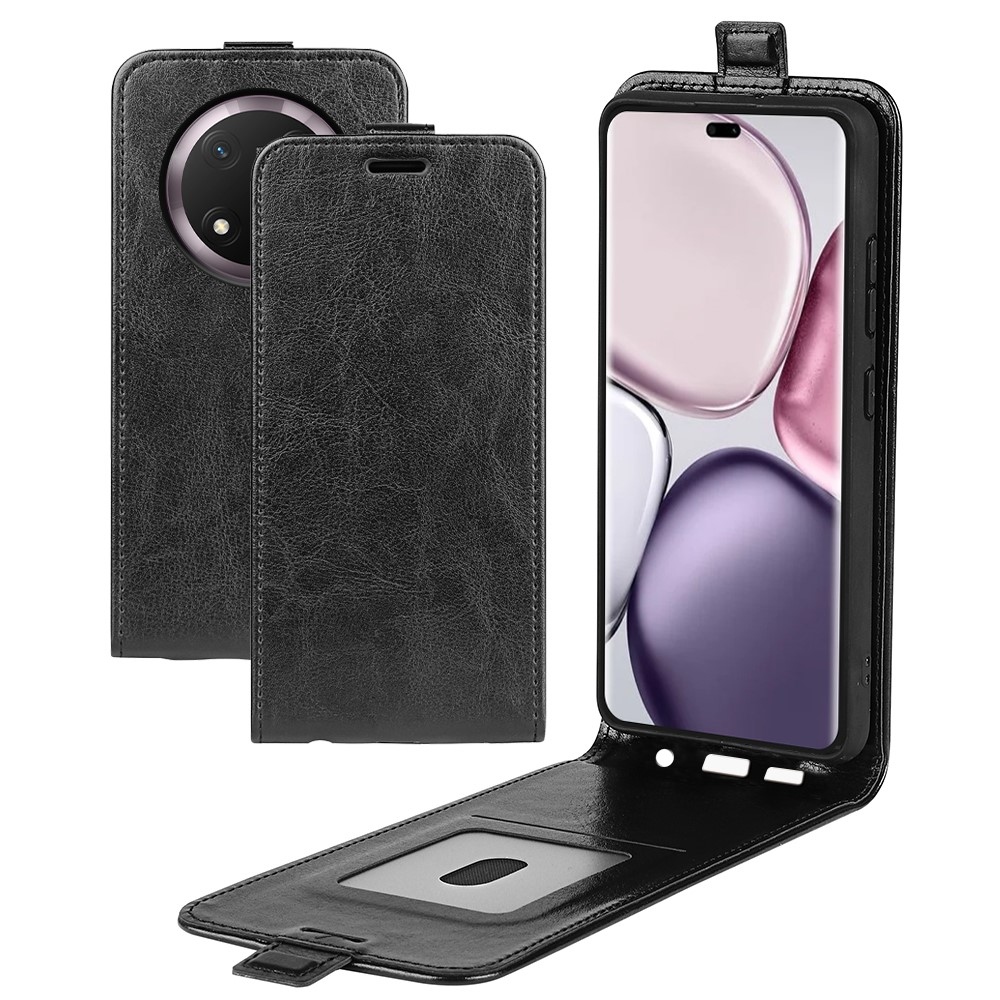Vertical knížkové pouzdro na Honor Magic 7 Lite 5G - černé