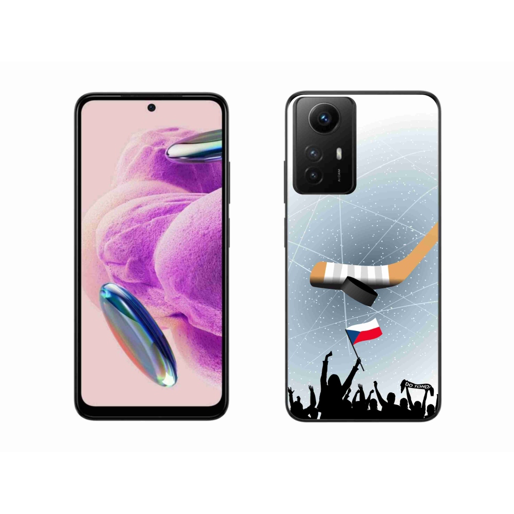 Gelový kryt mmCase na Xiaomi Redmi Note 12S - fanoušci hokeje