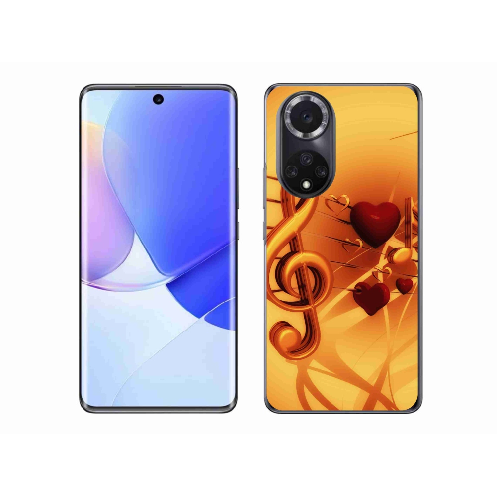 Gelový kryt mmCase na Huawei Nova 9 - noty