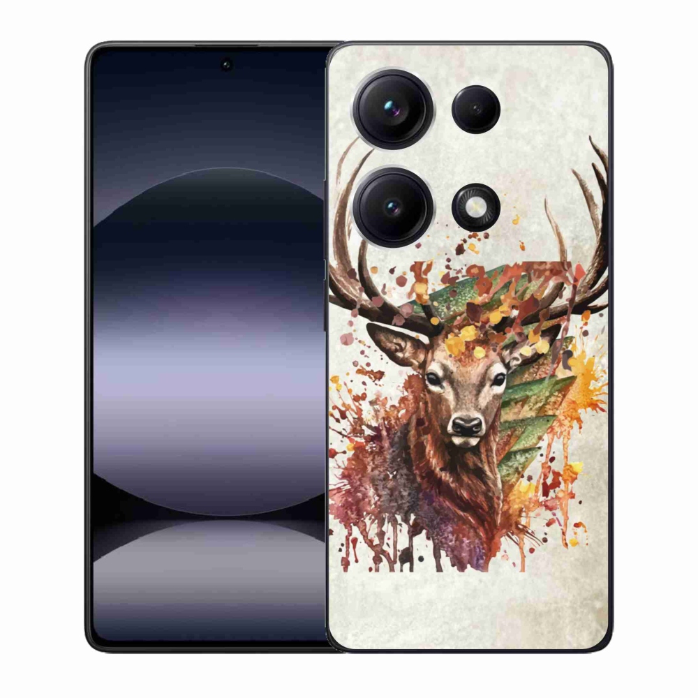 Gelový kryt mmCase na Xiaomi Redmi Note 14S - jelen 1