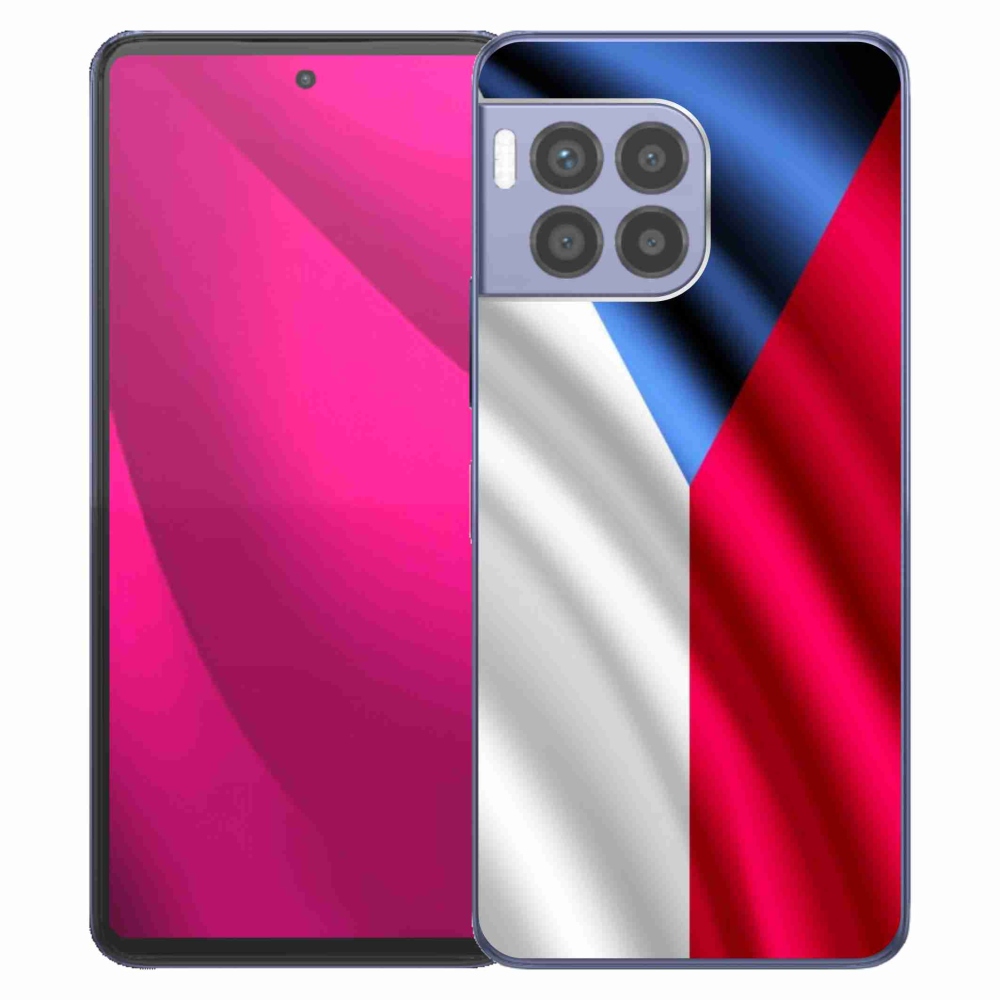 Gelový kryt mmCase na T-Mobile T Phone 2 Pro - česká vlajka