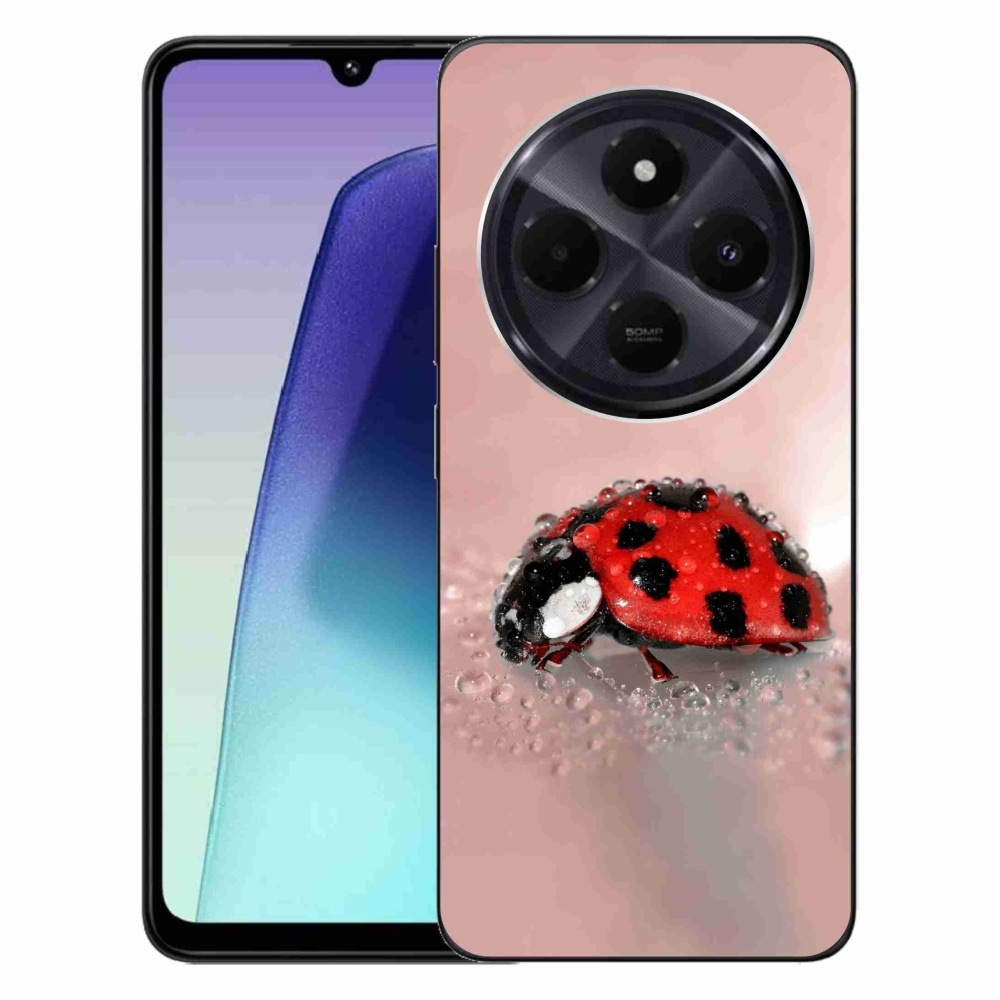 Gelový kryt mmCase na Xiaomi Redmi 14C/Poco C75 - beruška
