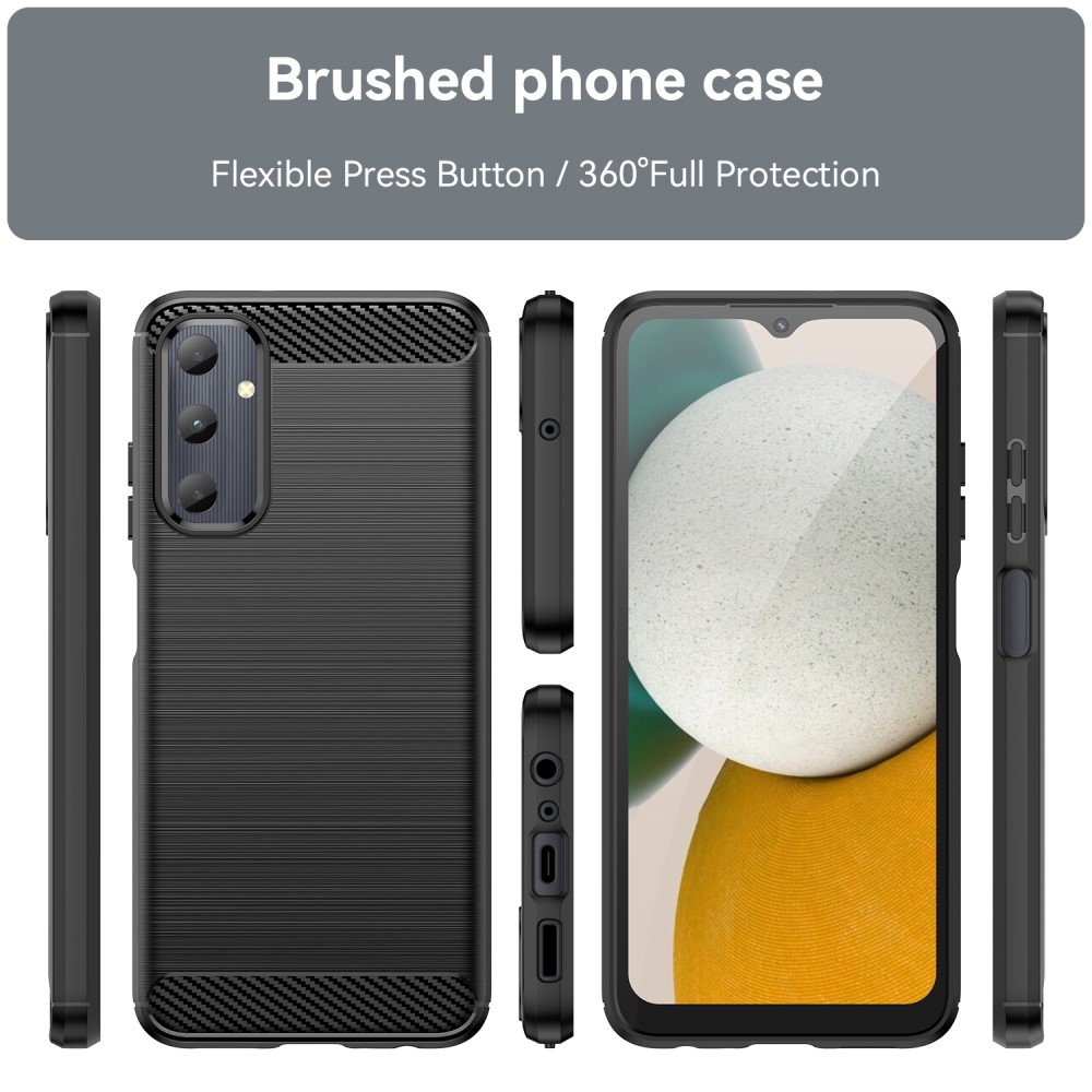 Carbon odolný gelový obal na Samsung Galaxy A05s - černý