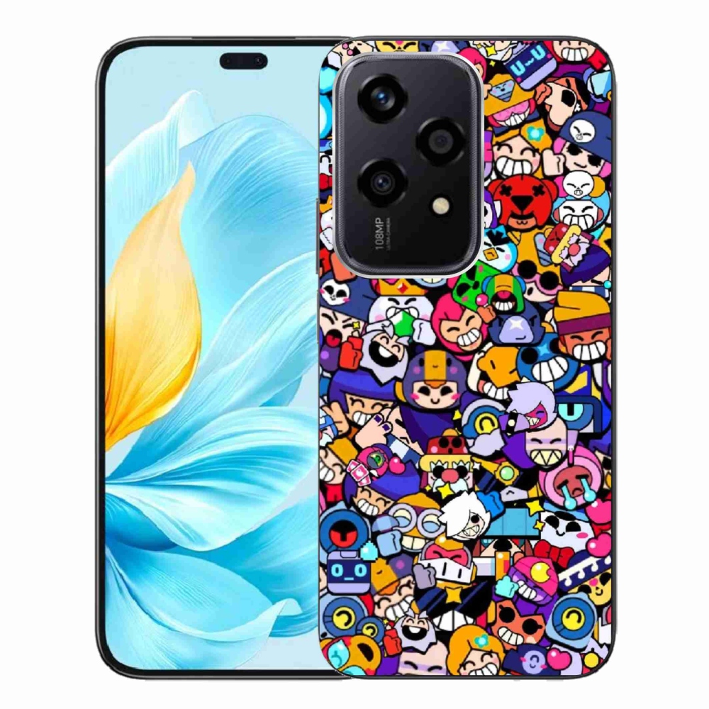 Gelový kryt mmCase na Honor 200 Lite 5G - brawl stars 2
