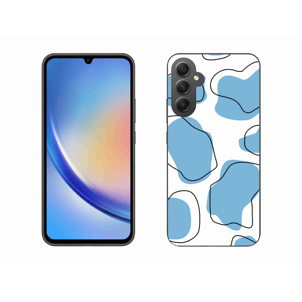 Gelový kryt mmCase na Samsung Galaxy A34 5G - abstrakt 28