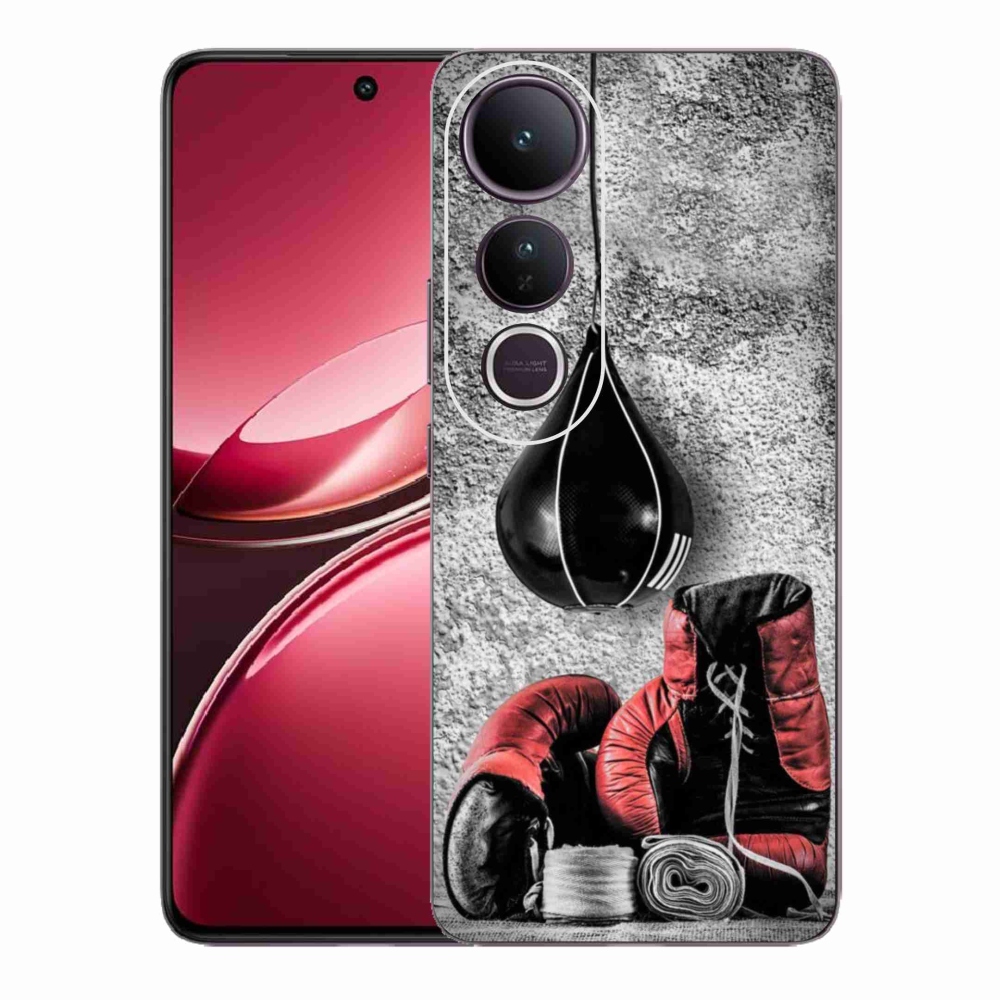 Gelový kryt mmCase na Vivo V50 Lite 4G/5G - boxovací pytel a rukavice
