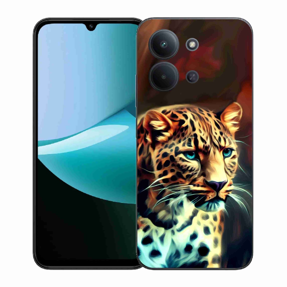 Gelový kryt mmCase na Xiaomi Redmi 15C 4G (171mm)/Poco C85 4G (171mm) - leopard
