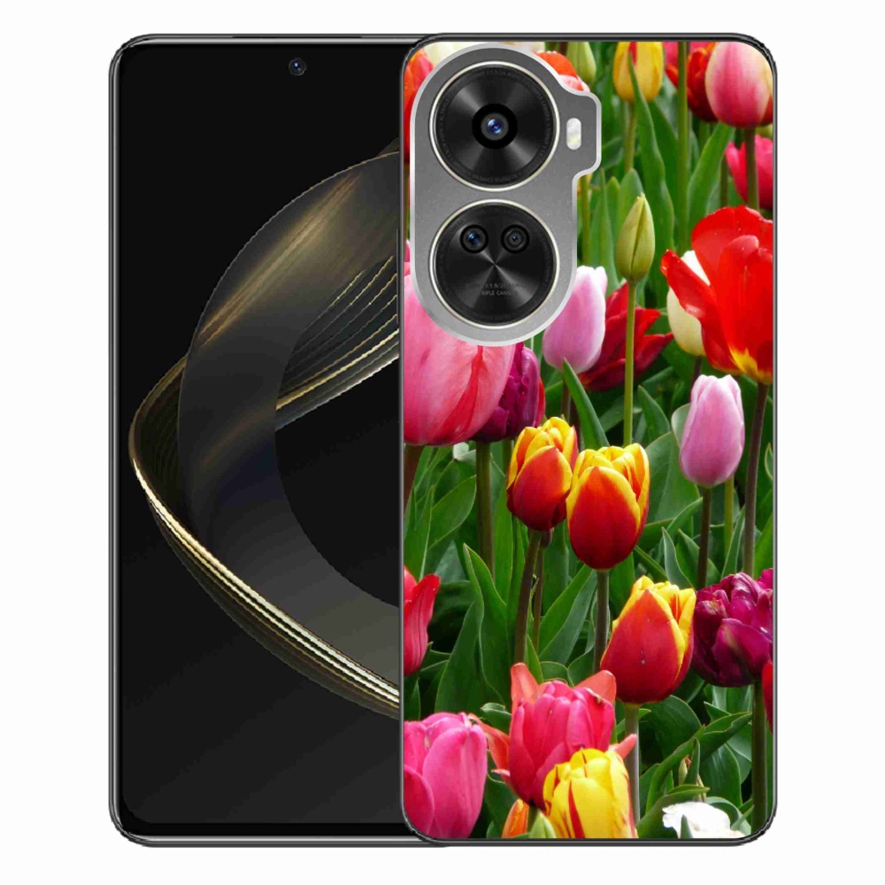 Gelový kryt mmCase na Huawei Nova 12 SE - tulipány