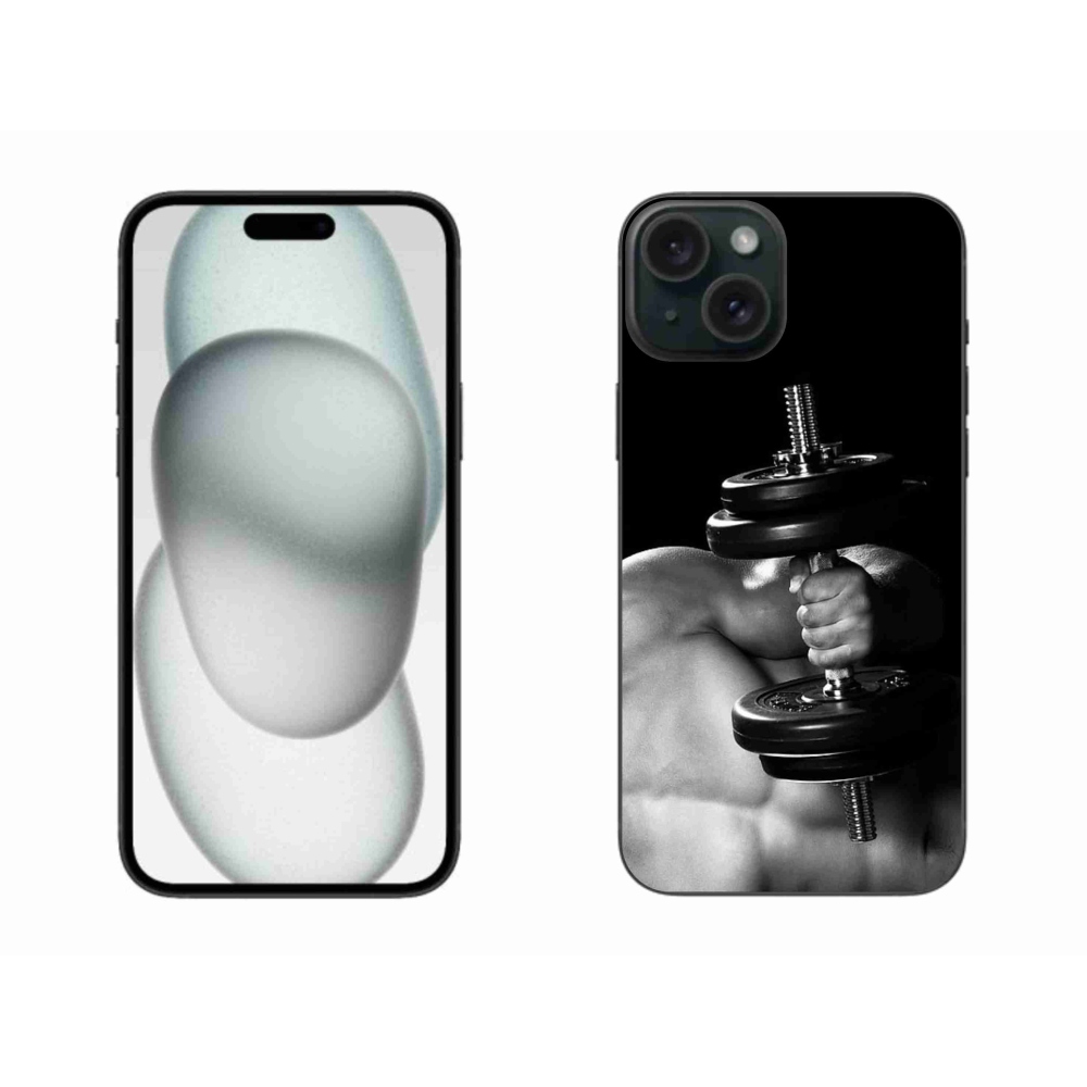 Gelový kryt mmCase na iPhone 15 Plus - posilování 2
