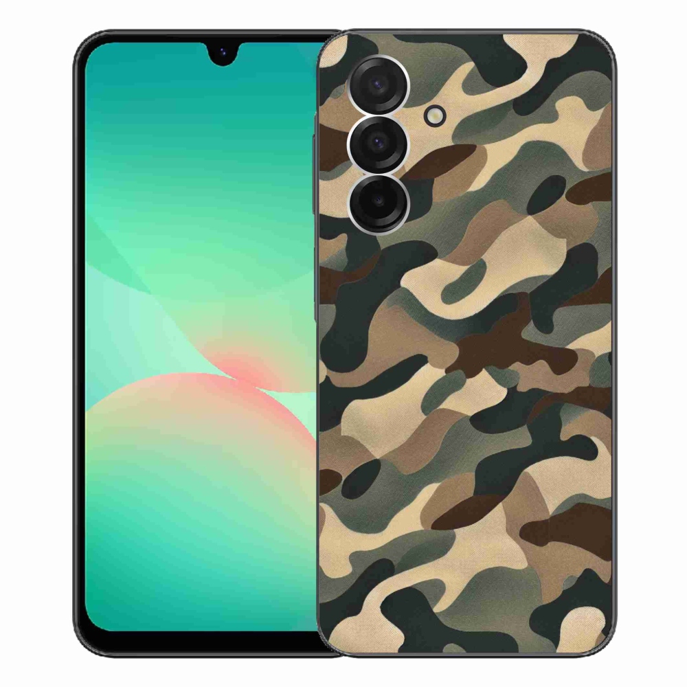 Gelový kryt mmCase na Samsung Galaxy A26 5G - maskáčový vzor 11