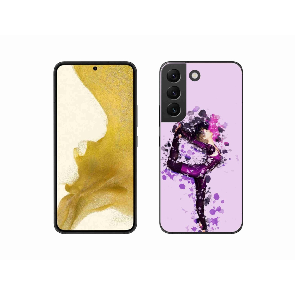 Gelový kryt mmCase na Samsung Galaxy S22 5G - baletka