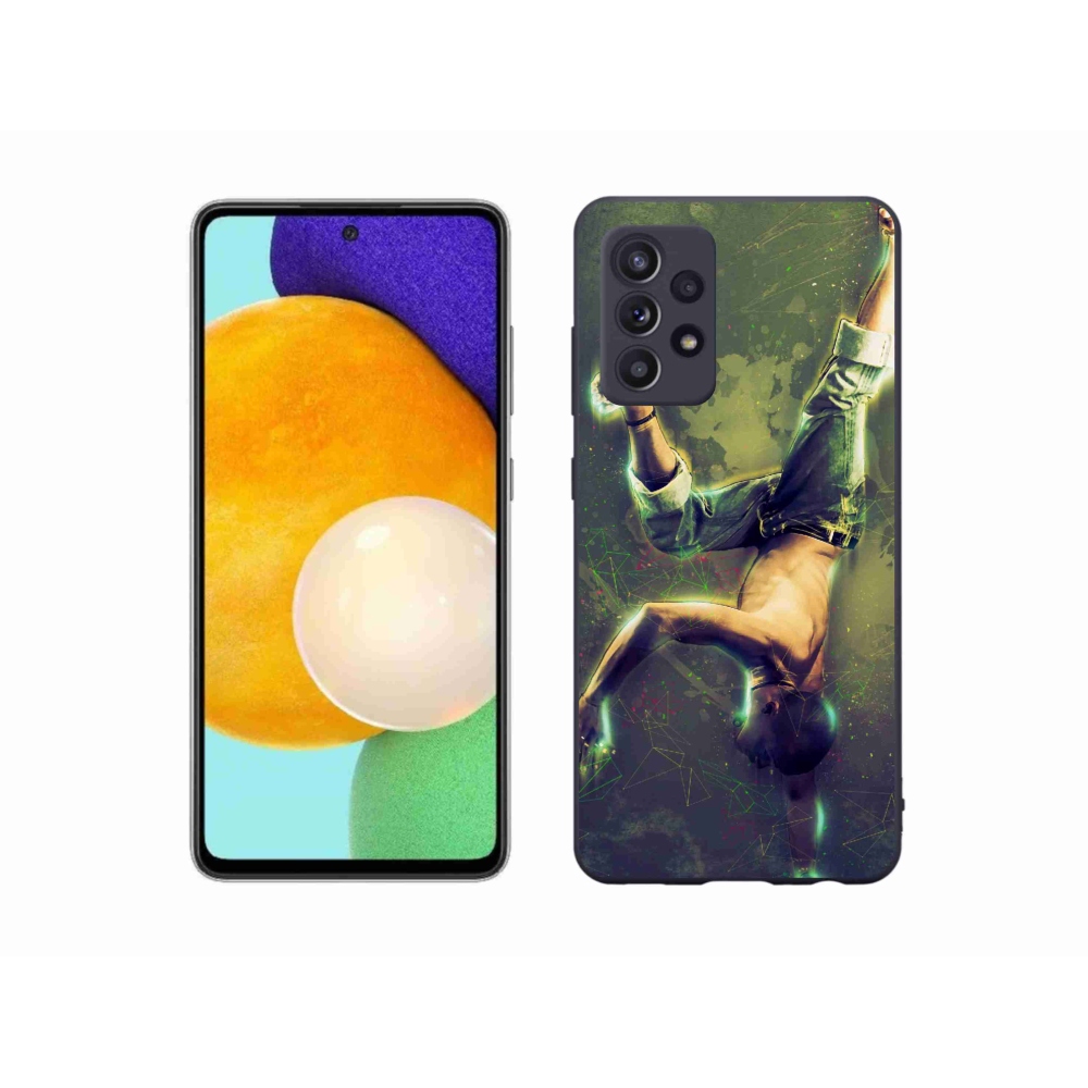 Gelový kryt mmCase na Samsung Galaxy A52s 5G - breakdance