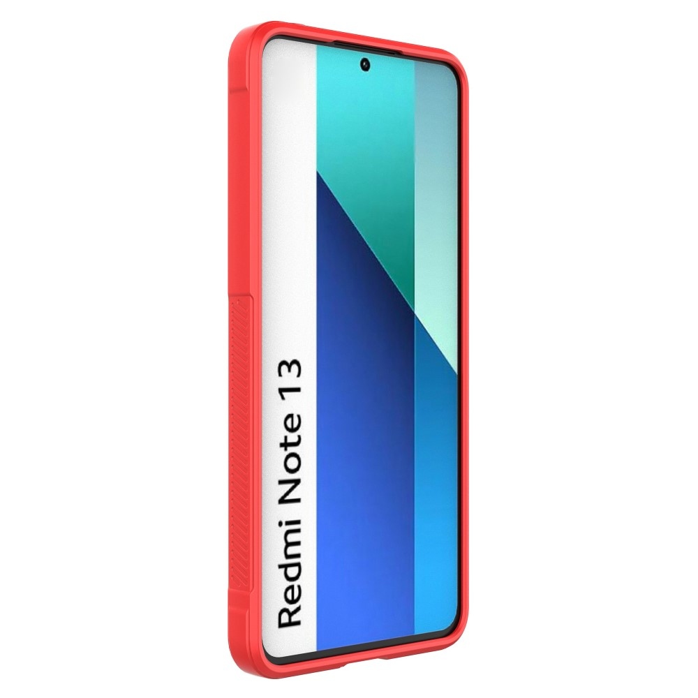 Rugg odolný gelový obal na Xiaomi Redmi Note 13 - červený