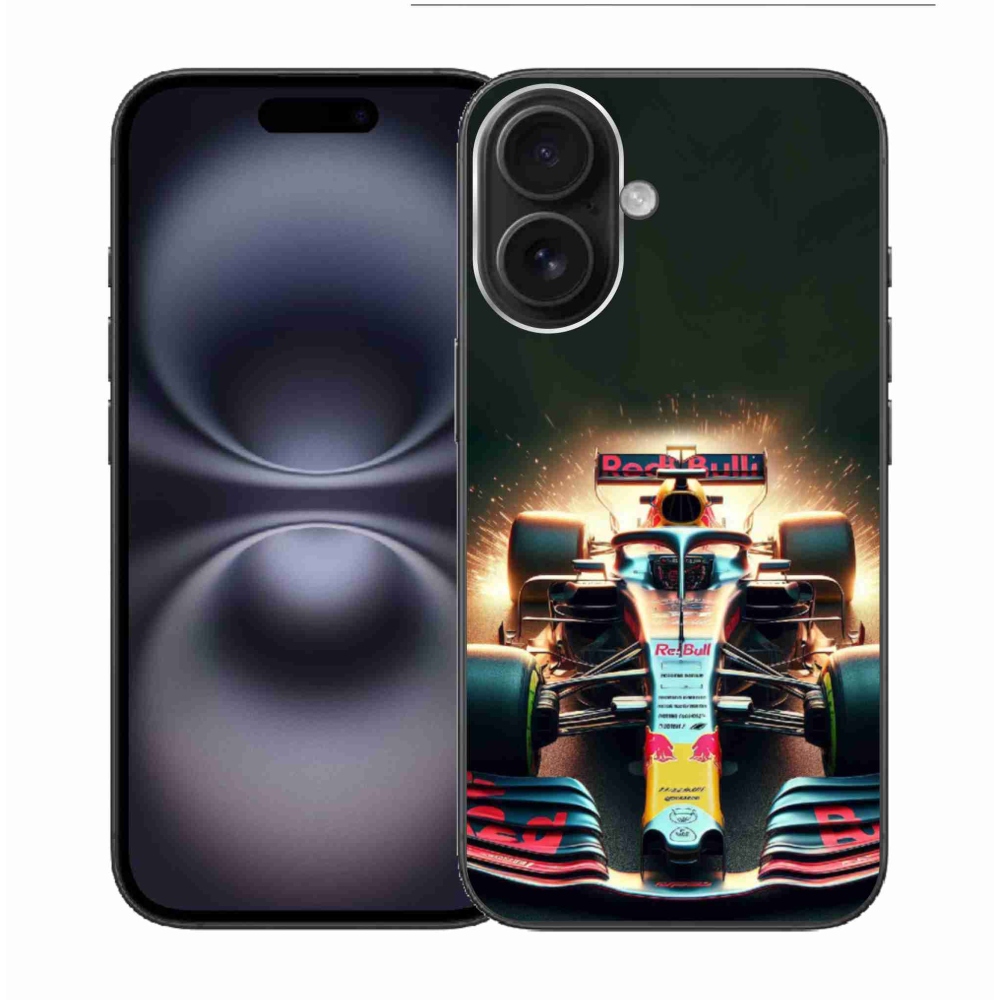 Gelový kryt mmCase na iPhone 16 - formule 3