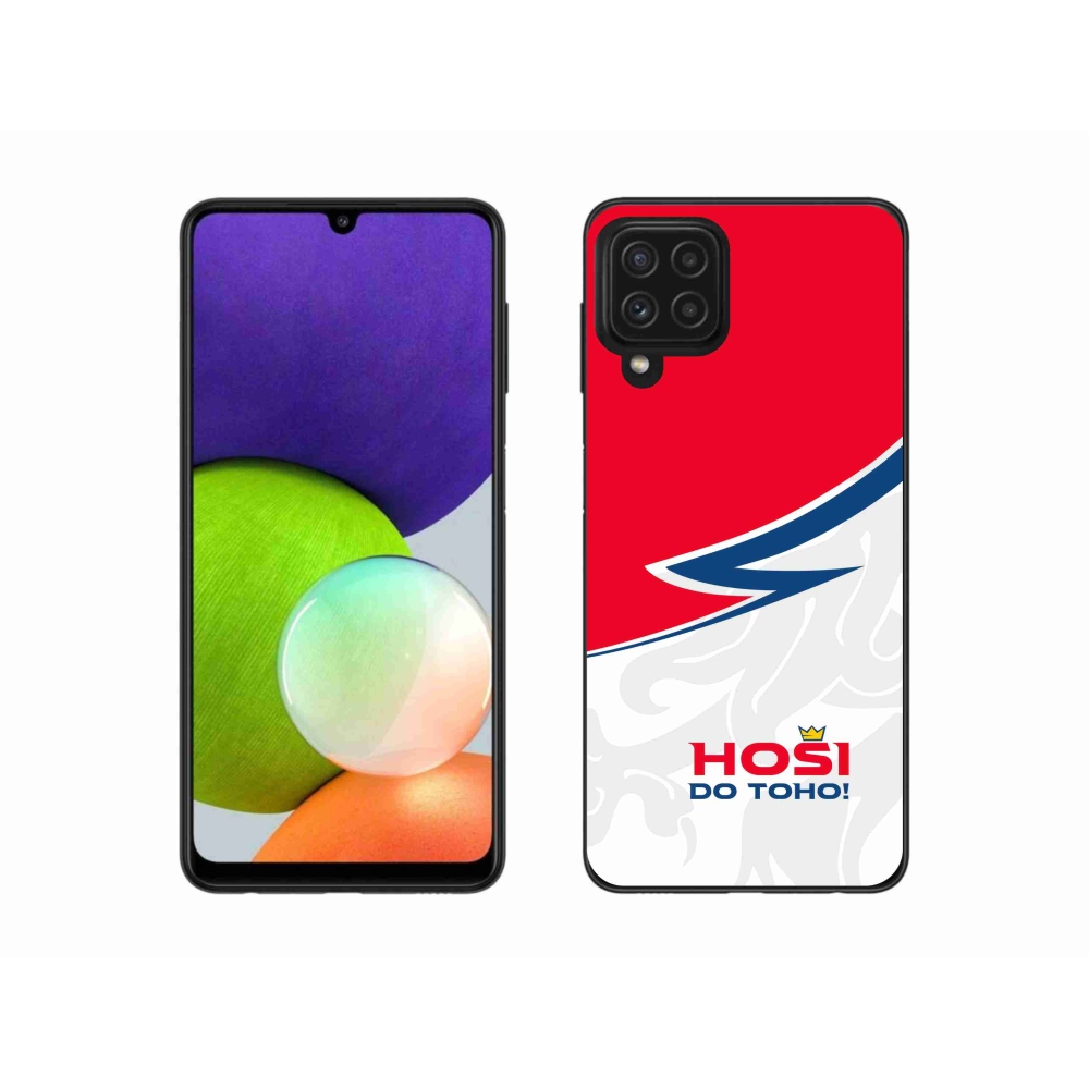 Gelový kryt mmCase na Samsung Galaxy A22 4G - hoši do toho