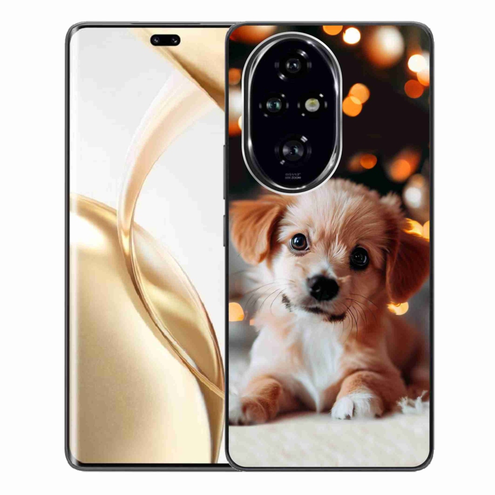 Gelový kryt mmCase na Honor 200 Pro 5G - štěňátko