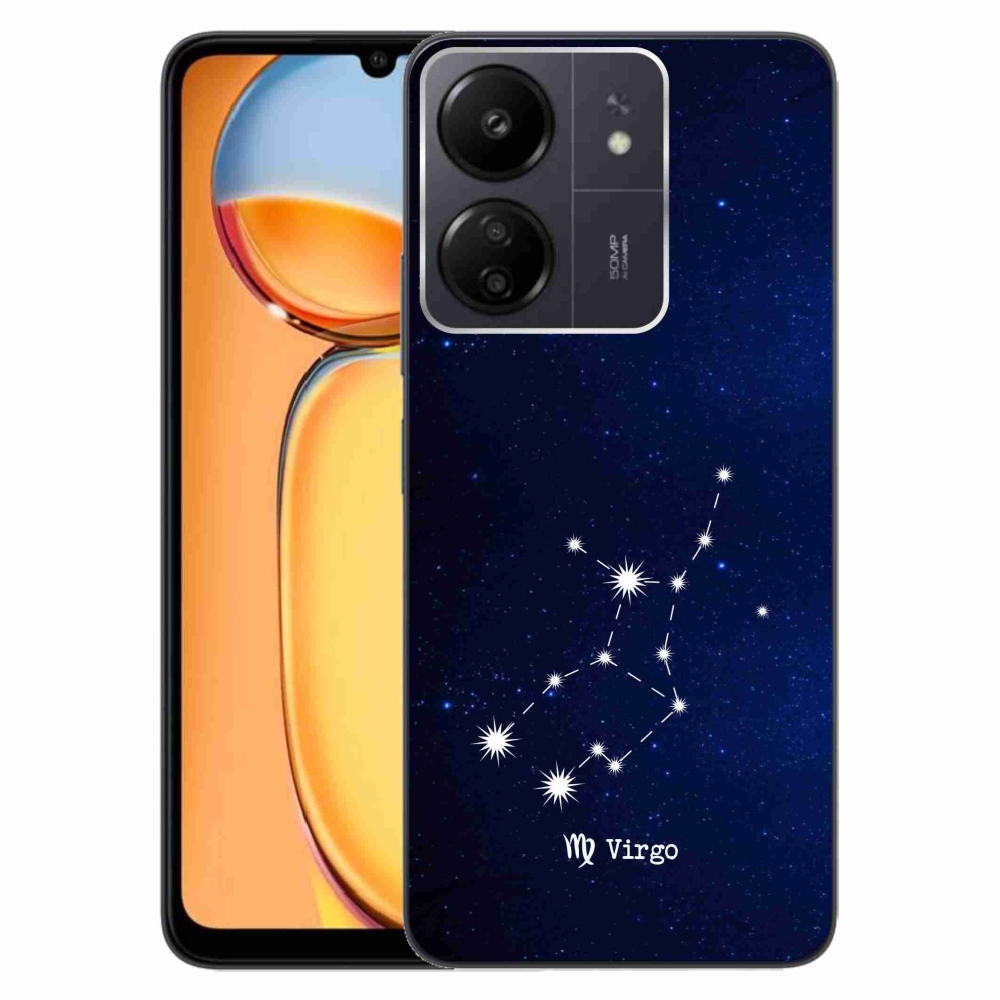 Gelový kryt mmCase na Xiaomi Poco C65/Redmi 13C - souhvězdí Panny