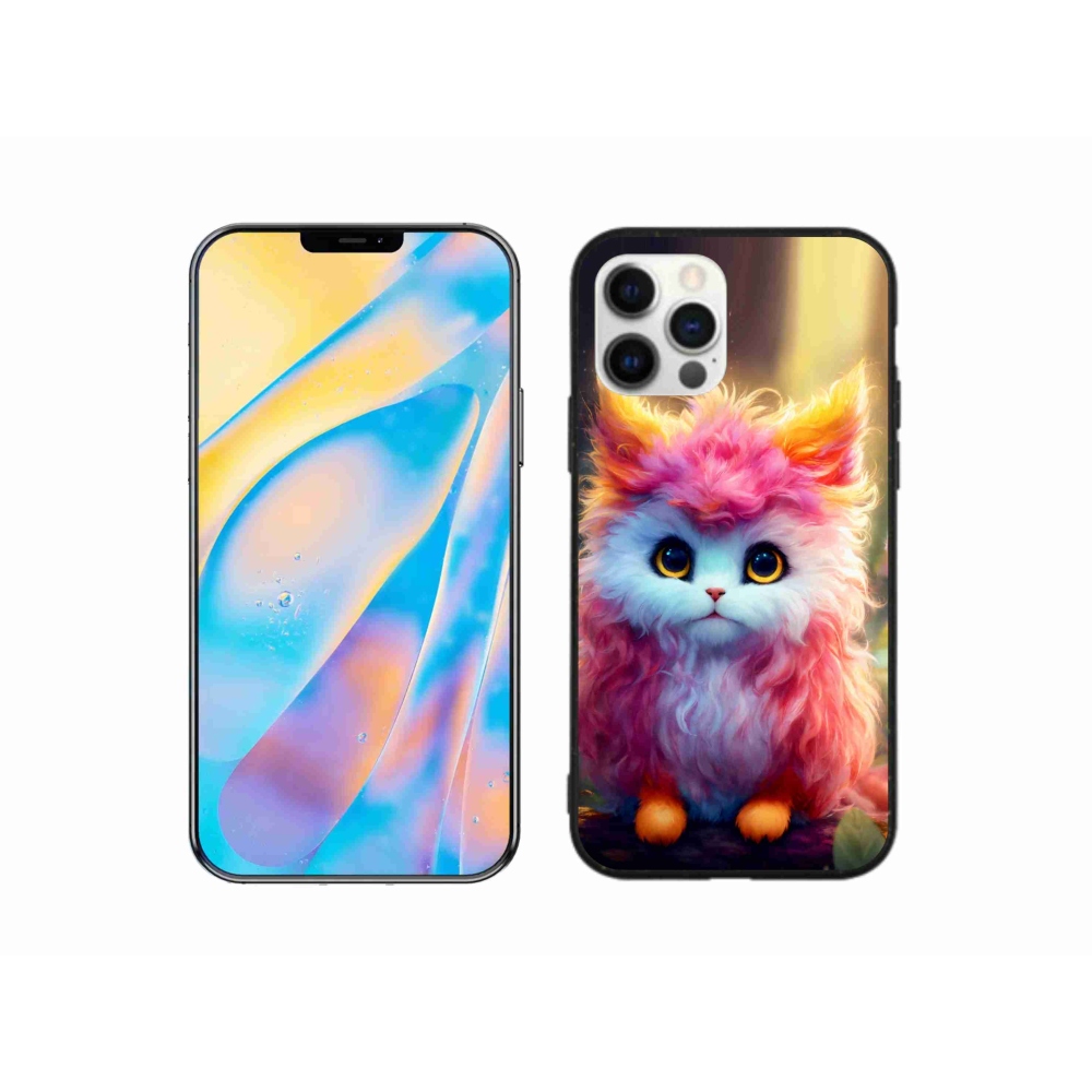 Gelový kryt mmCase na iPhone 12 Pro - roztomilé kotě 5