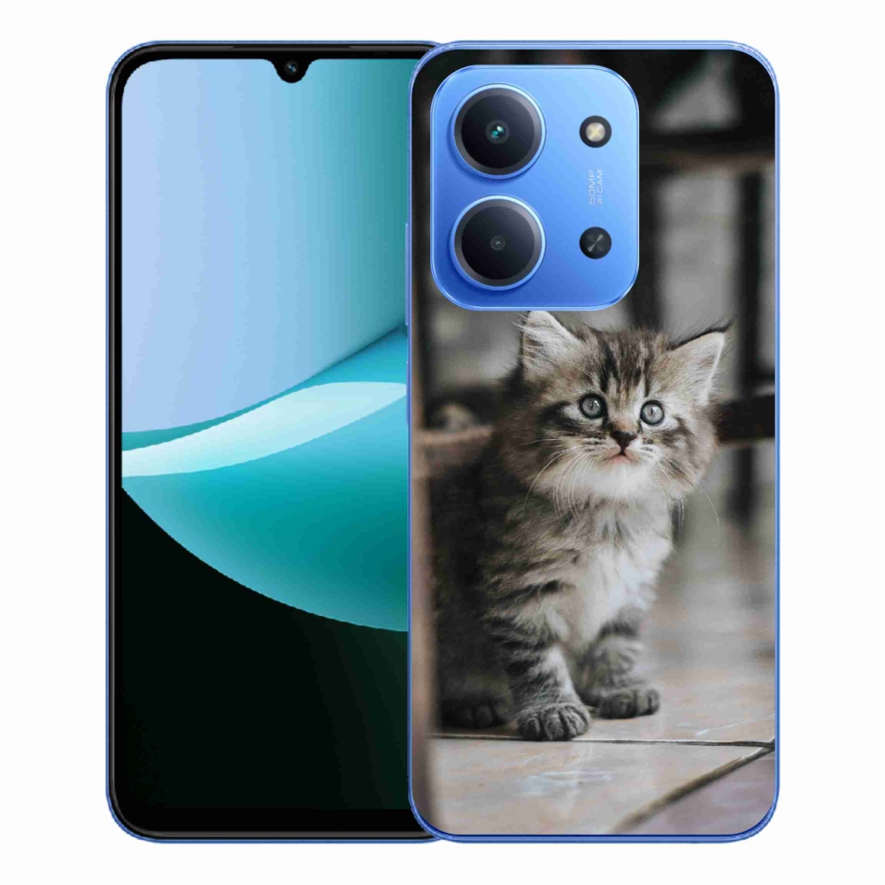 Gelový kryt mmCase na Xiaomi Redmi 15C 4G/5G (173mm) - koťátko