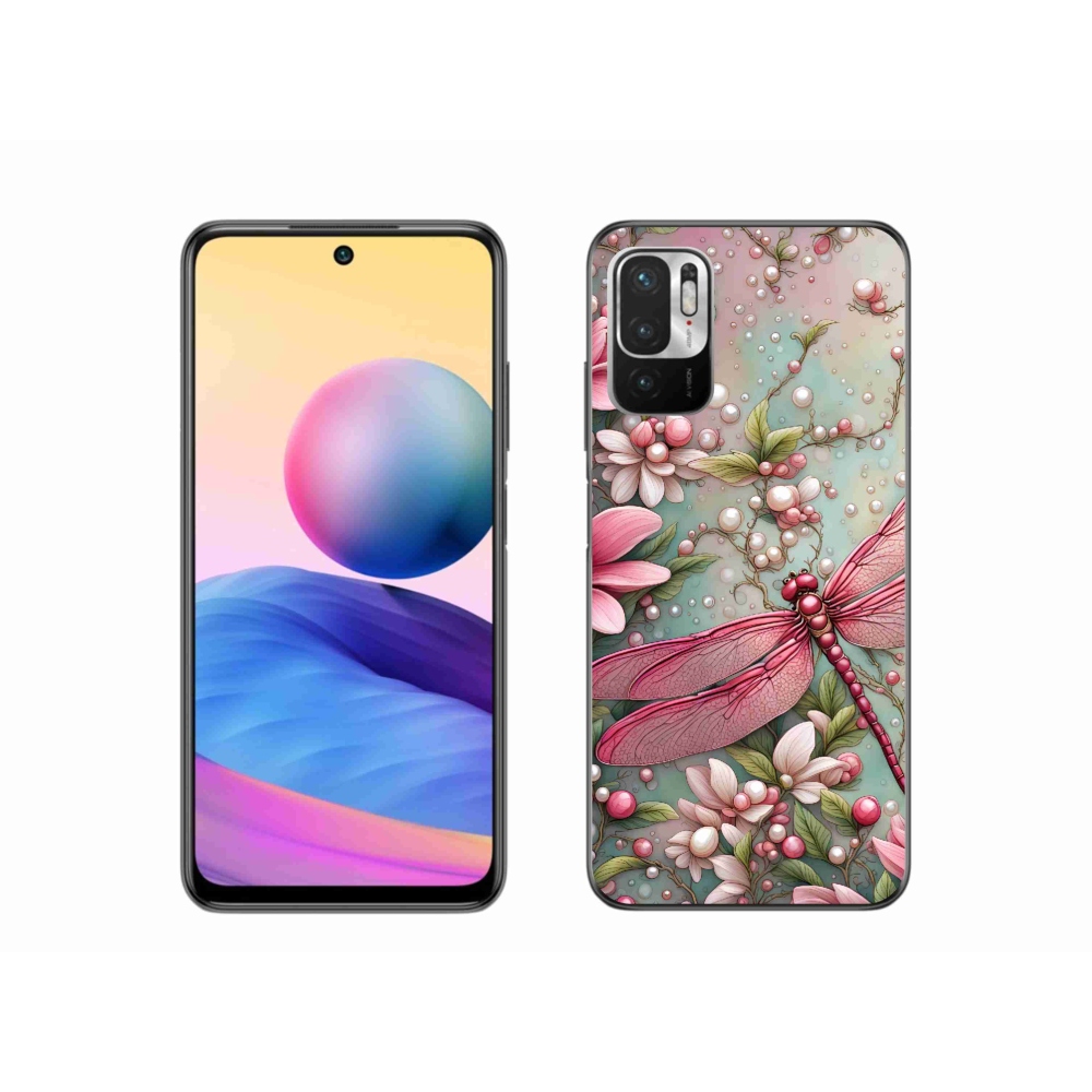 Gelový kryt mmCase na Xiaomi Redmi Note 10 5G - vážka