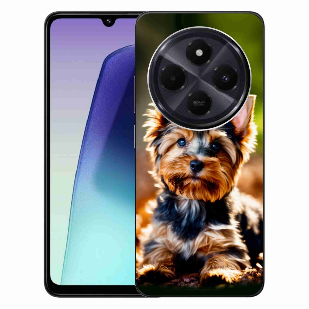 Gelový kryt mmCase na Xiaomi Redmi 14C/Poco C75 - jorkšír 10