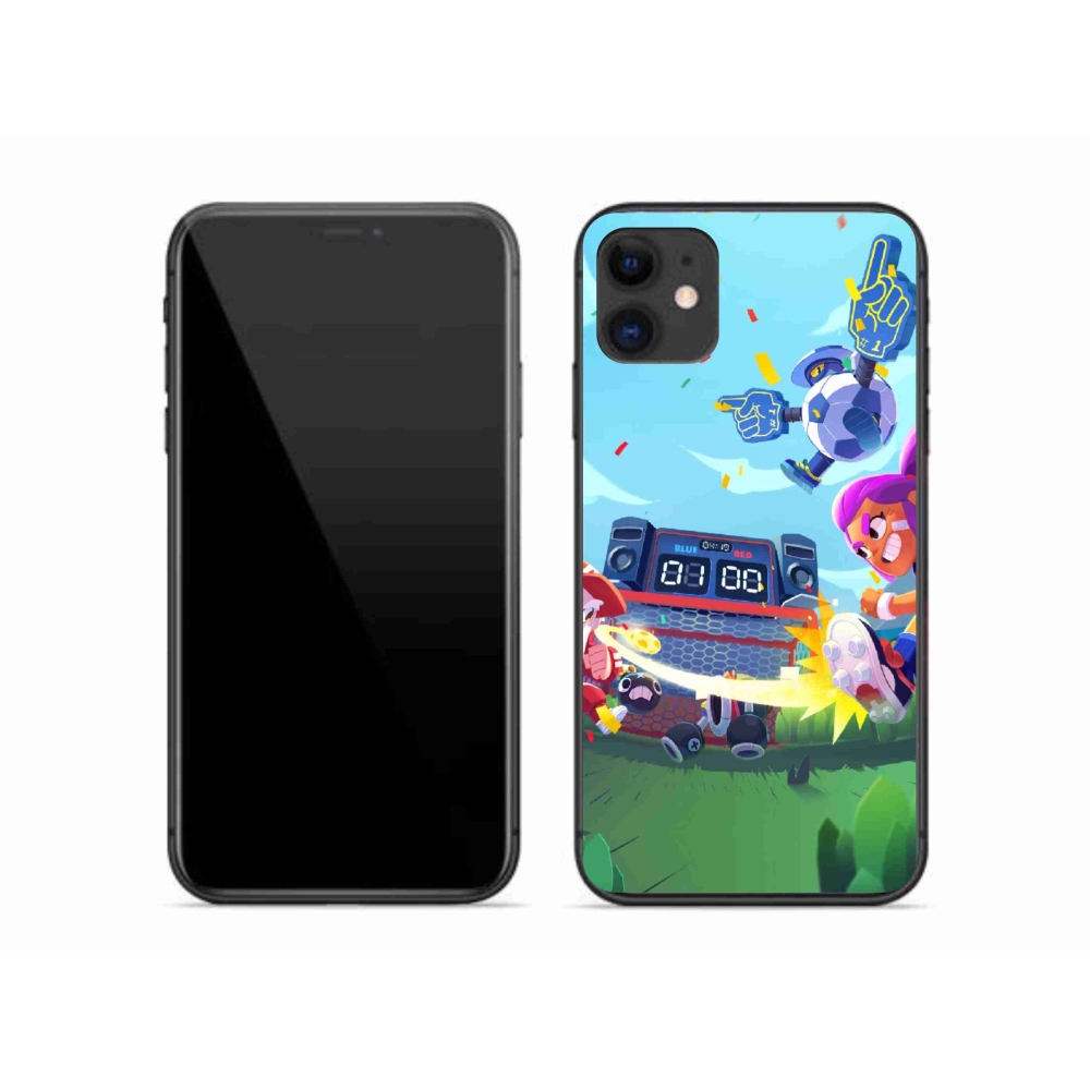 Gelový kryt mmCase na iPhone 11 - brawl stars 1