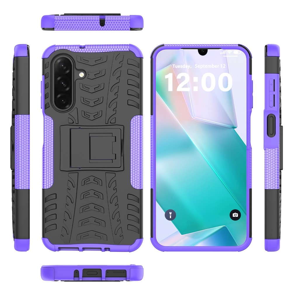 Kick odolný kryt na Samsung Galaxy A26 5G - fialový