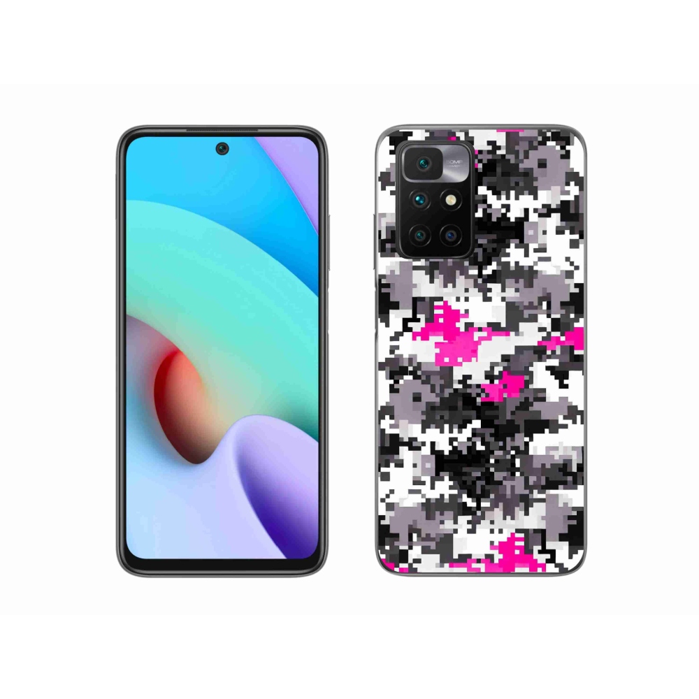 Gelový kryt mmCase na Xiaomi Redmi 10/Redmi 10 (2022) - maskáčový vzor 4