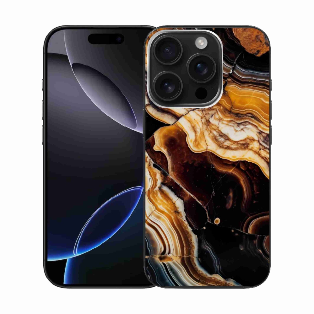 Gelový kryt mmCase na iPhone 16 Pro - abstraktní motiv 26