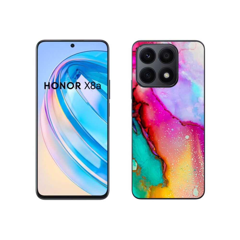 Gelový kryt mmCase na Honor X8a - abstrakt 24