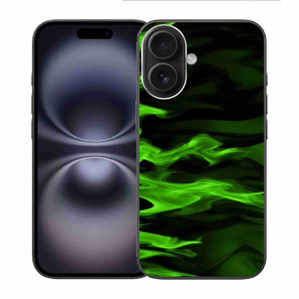 Gelový kryt mmCase na iPhone 16 - abstraktní vzor 10