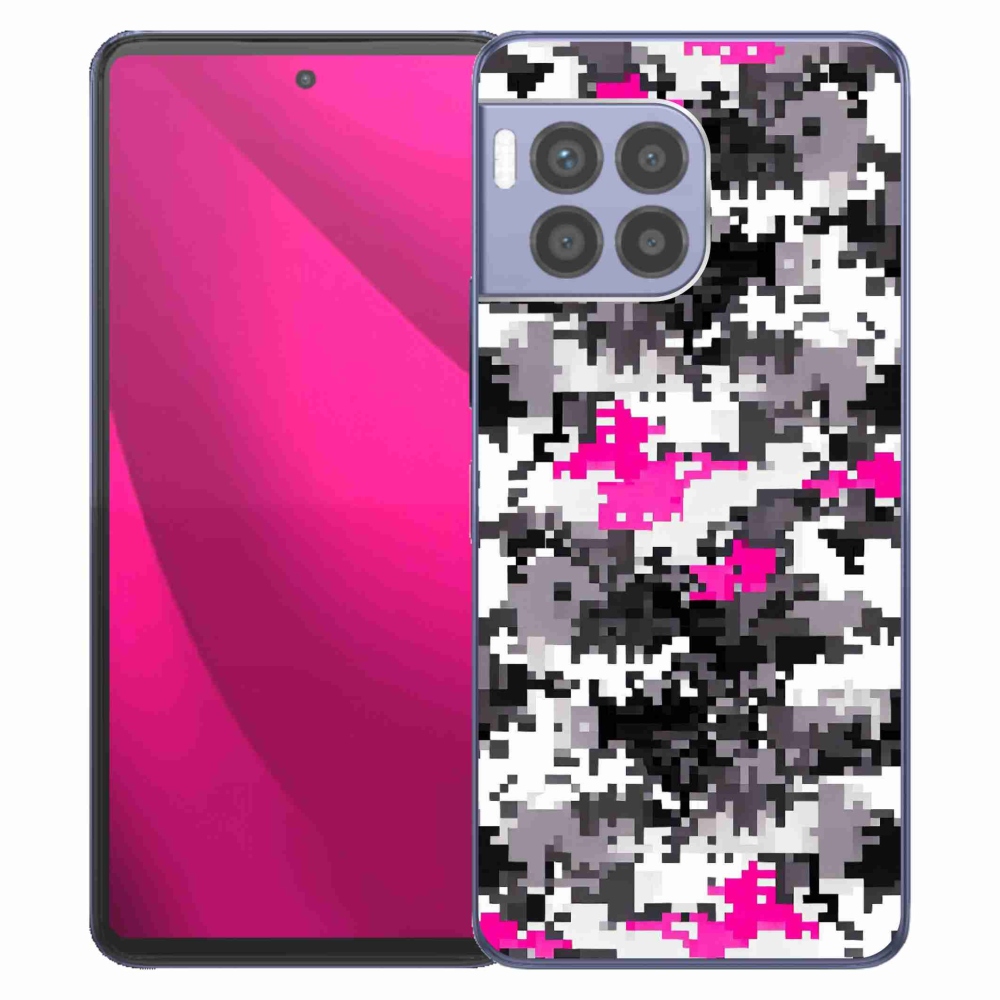 Gelový kryt mmCase na T-Mobile T Phone 2 Pro - maskáčový vzor 4