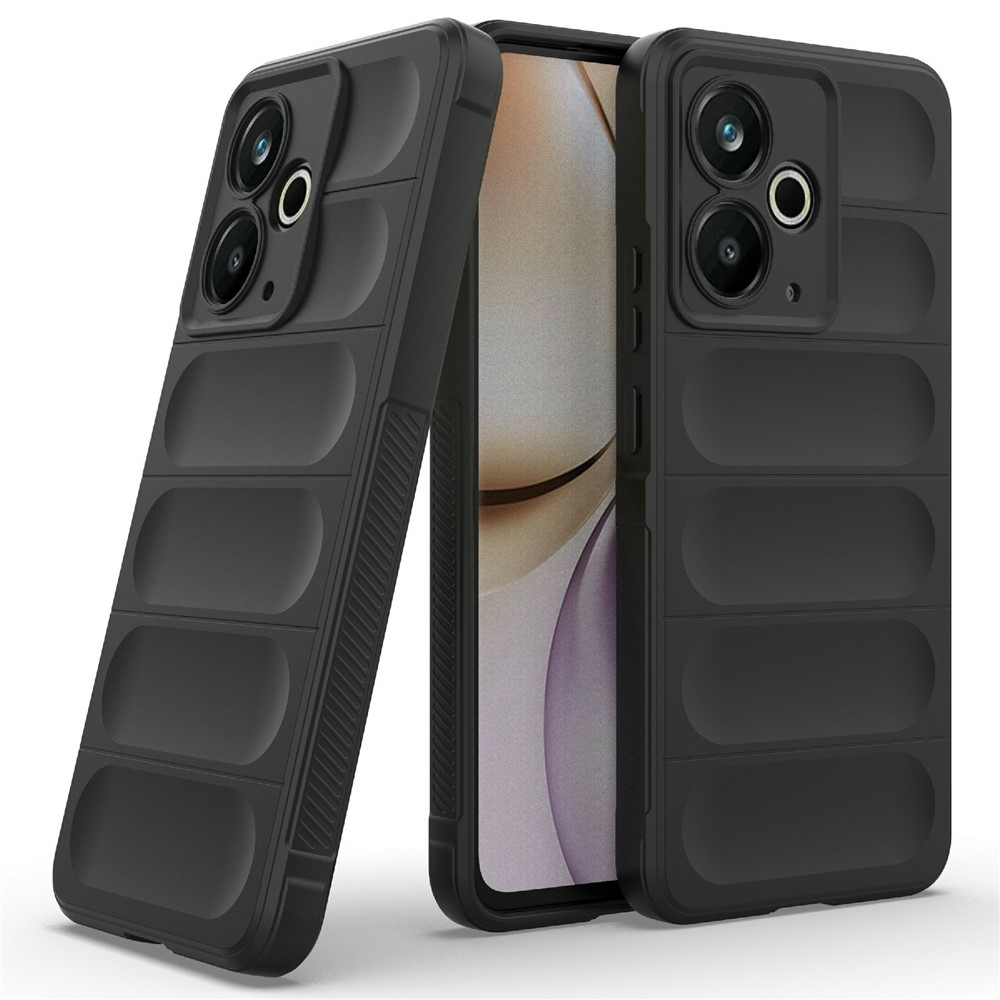 Rugg odolný gelový obal na Realme 14T 5G - černý