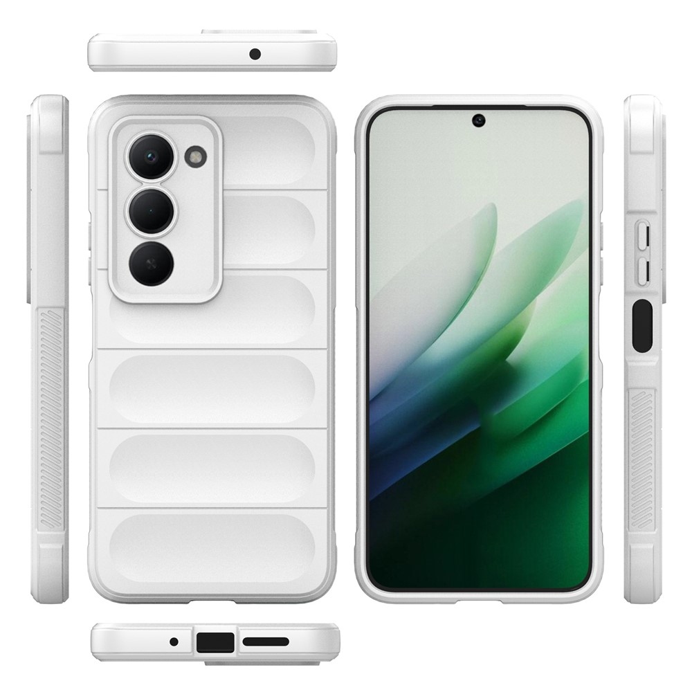 Rugg odolný gelový obal na Xiaomi Redmi 15 5G (169mm) - bílý