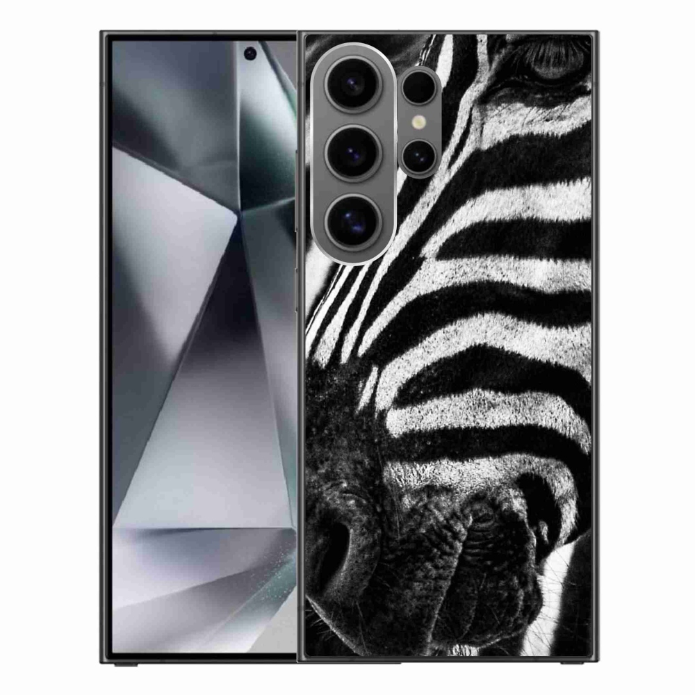 Gelový kryt mmCase na Samsung Galaxy S24 Ultra - zebra