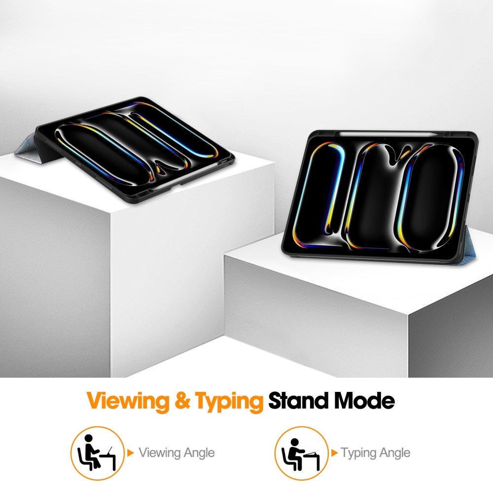 Patte zavírací pouzdro na iPad Pro 13 (2024) - vesmír