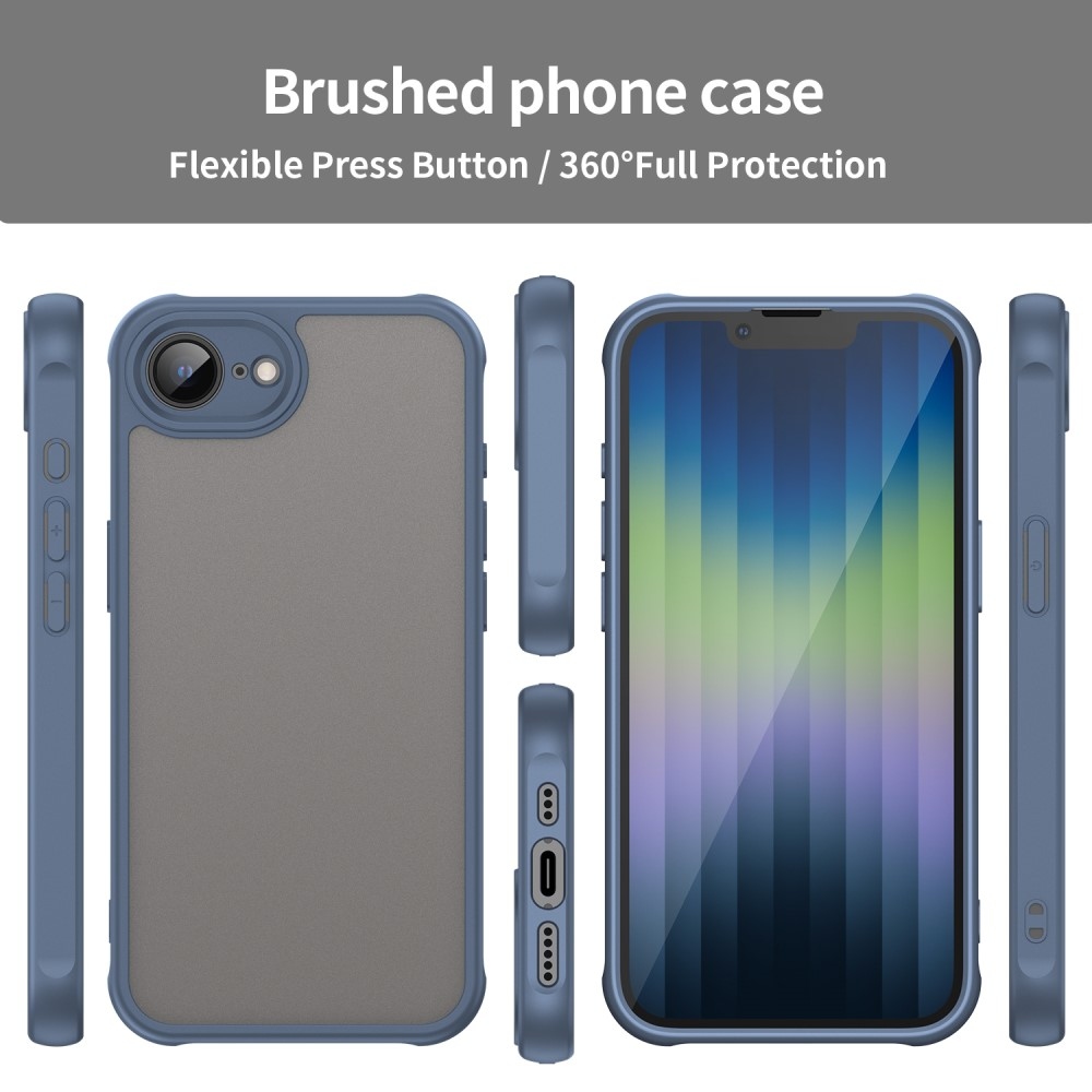 Proof gelový obal s pevnými zády na iPhone 16e - modrý